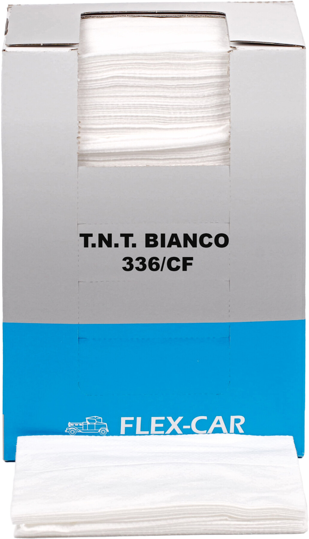 Panno microfibra azzurro 336N - Abrasivi Flexcar