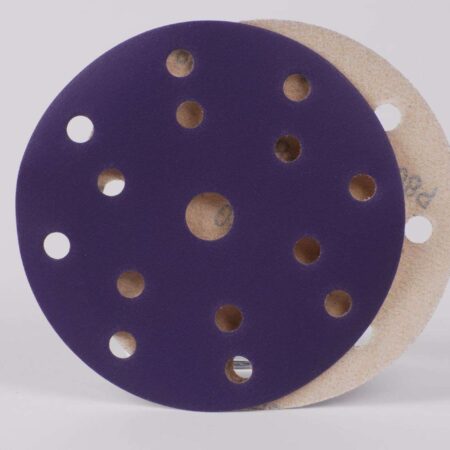 Disco velcro linea purple 15 fori 139